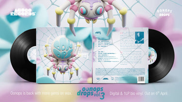VARIOUS - Oonops Drops Vol. 3 - LP - Black Eco Vinyl