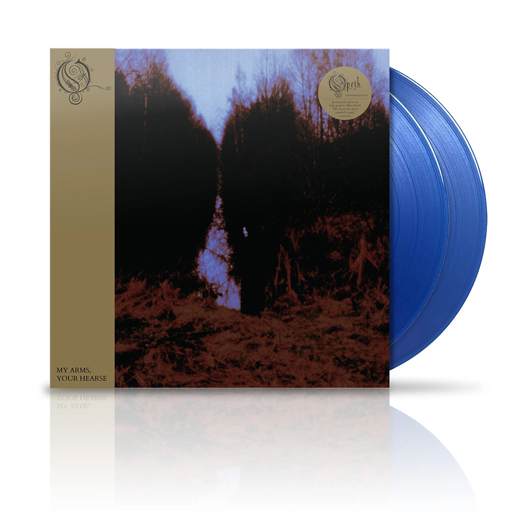 OPETH - My Arms Your Hearse (2023 Half-Speed Master w/ Obi Strip) - 2LP - Gatefold Transparent Blue Vinyl