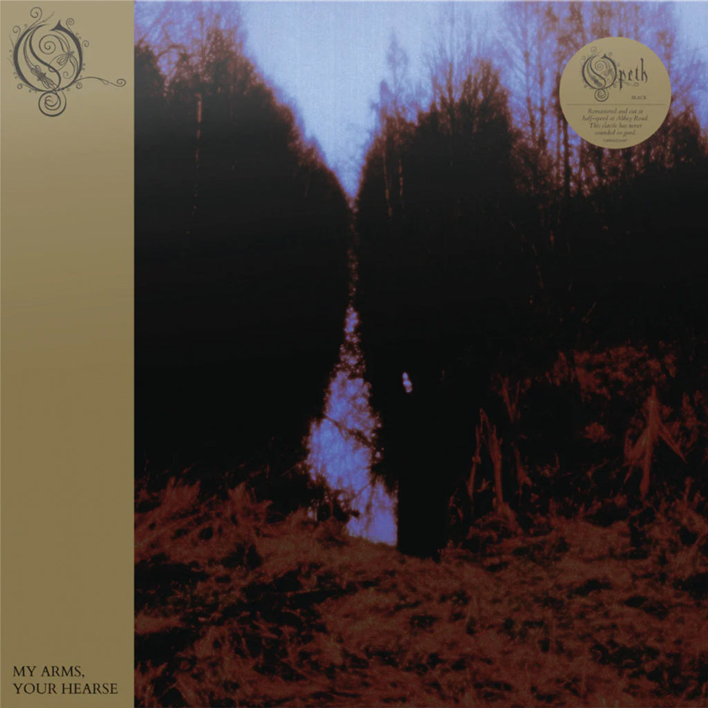OPETH - My Arms Your Hearse (2023 Half-Speed Master w/ Obi Strip) - 2LP - Gatefold Transparent Blue Vinyl