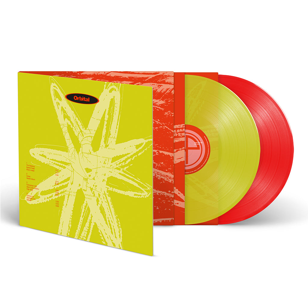 ORBITAL - Orbital (The Green Album) [2024 Reissue] - 2LP - Green and Red Vinyl [APR 19]