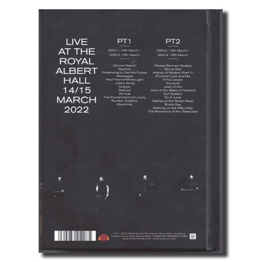 ORCHESTRAL MANOEUVRES IN THE DARK - Atmospheric And Greatest Hits - Live At The Royal Albert Hall (Super Deluxe) - 4CD Hardback Photobook
