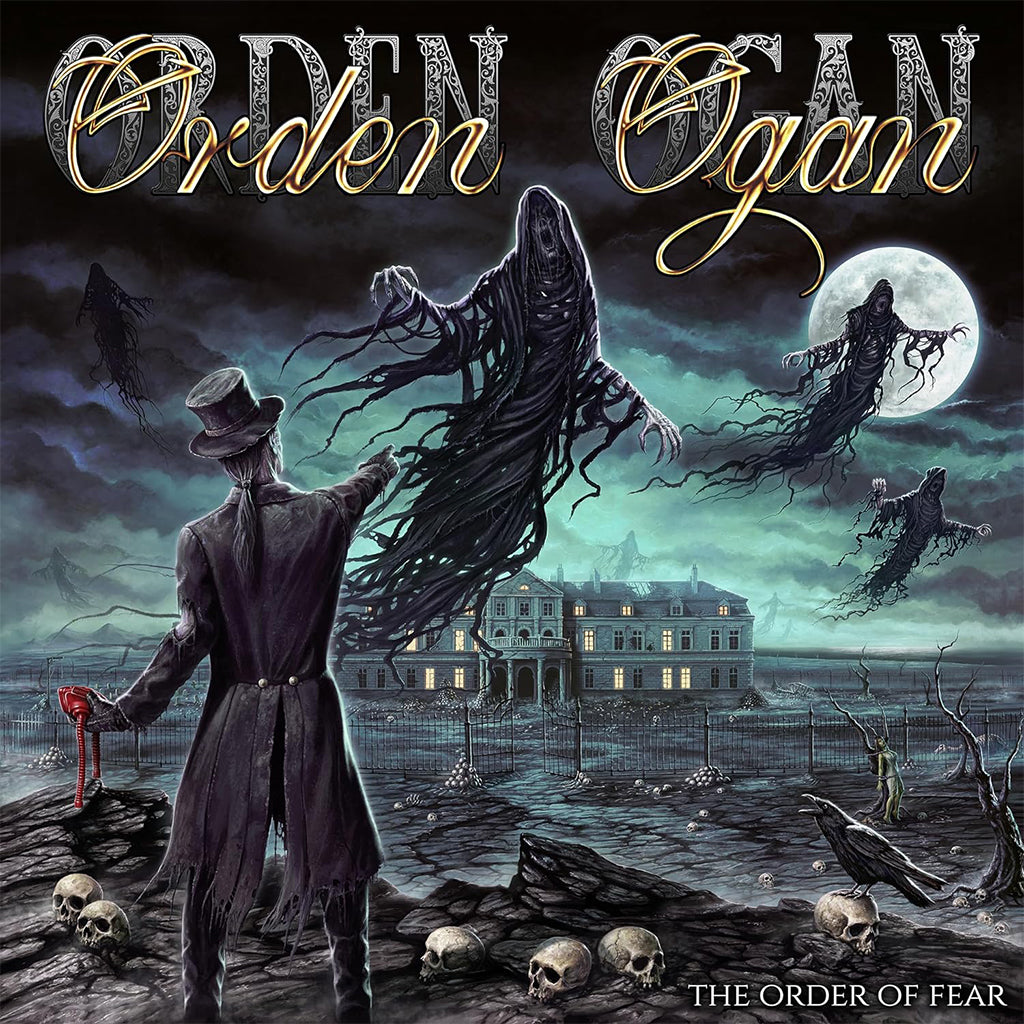 ORDEN OGAN - The Order Of Fear - LP - 180g Clear Turquoise Vinyl