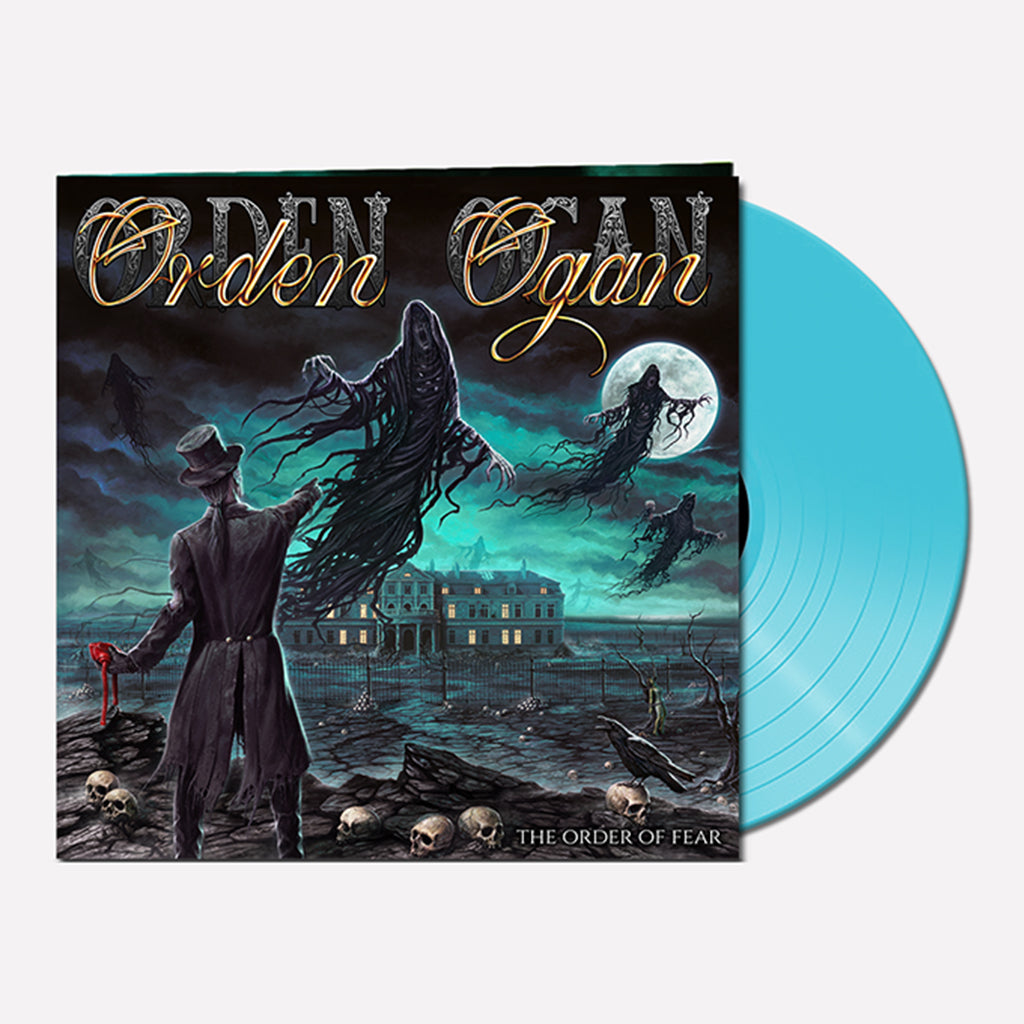 ORDEN OGAN - The Order Of Fear - LP - 180g Clear Turquoise Vinyl