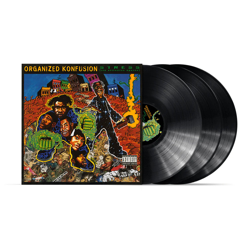 ORGANIZED KONFUSION - Stress: The Extinction Agenda (Repress) - 3LP - Vinyl [MAR 28]