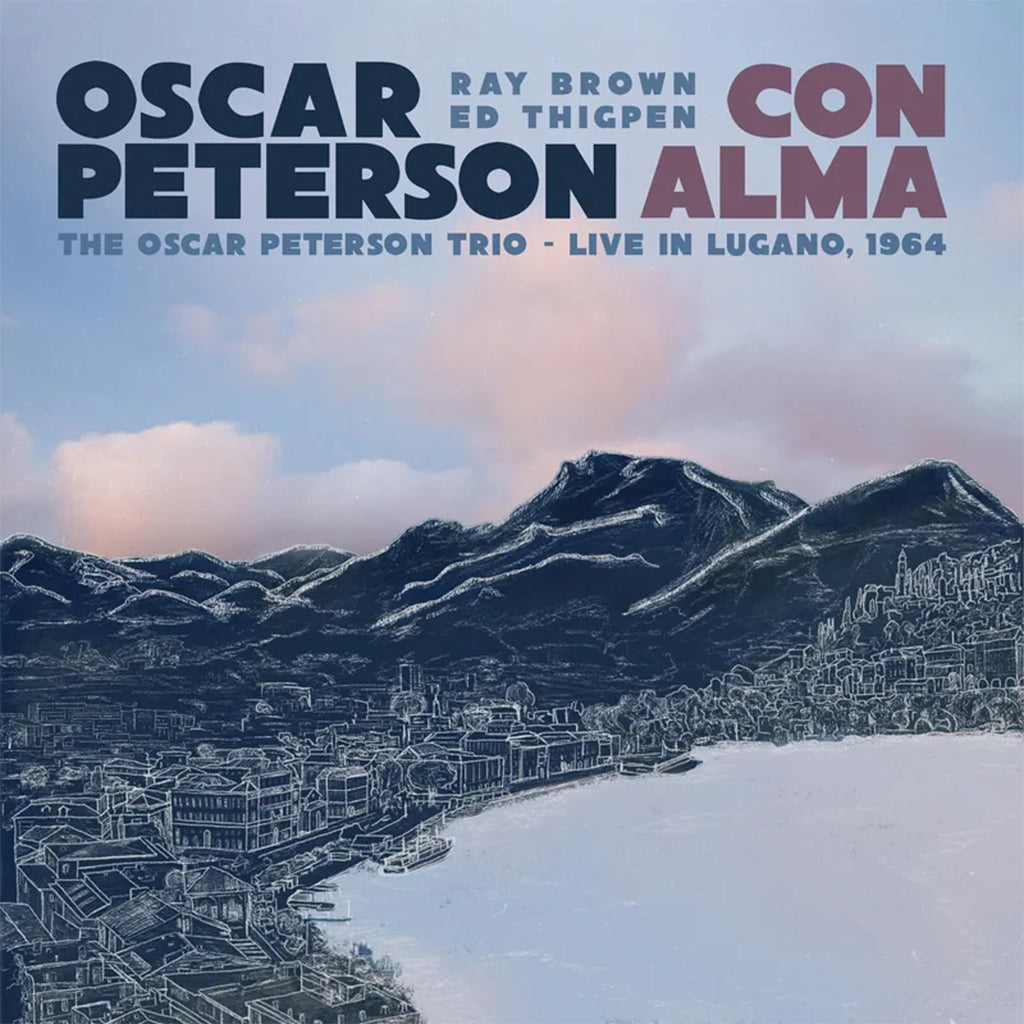 OSCAR PETERSON - Con Alma: The Oscar Peterson Trio - Live in Lugano, 1964 [Black Friday 2023] - LP - Blue Vinyl [NOV 24]