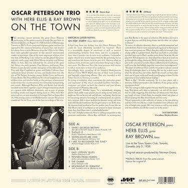OSCAR PETERSON TRIO - On The Town With The Oscar Peterson Trio (Jazz Wax Reissue with Bonus track) - LP - 180g Vinyl