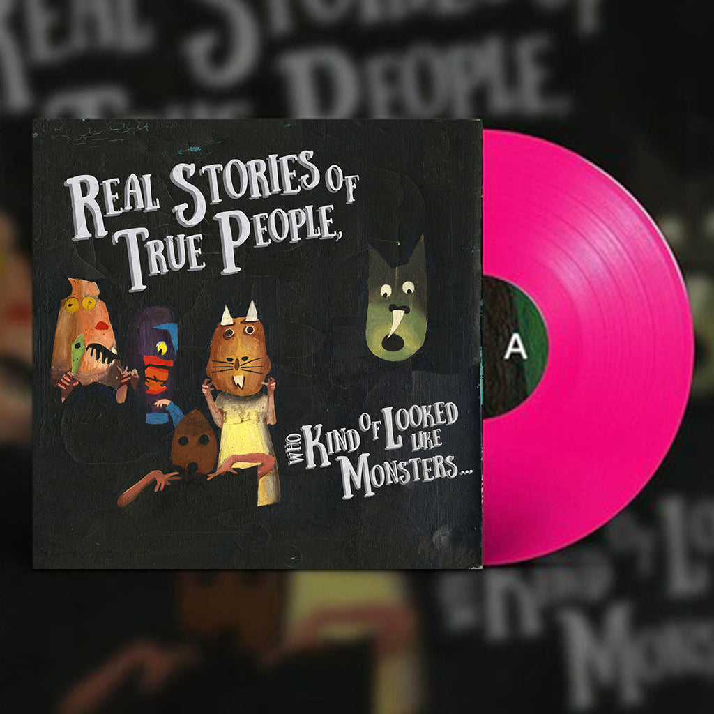 OSO OSO - Real Stories of True People, Who Kind of Looked Like Monsters... (2023 Reissue) - LP - Pink Vinyl [JUL 28]