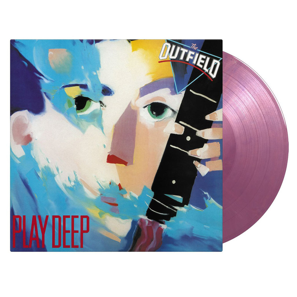THE OUTFIELD - Play Deep (2023 Reissue) - LP - Deluxe 180g Purple Marbled Vinyl