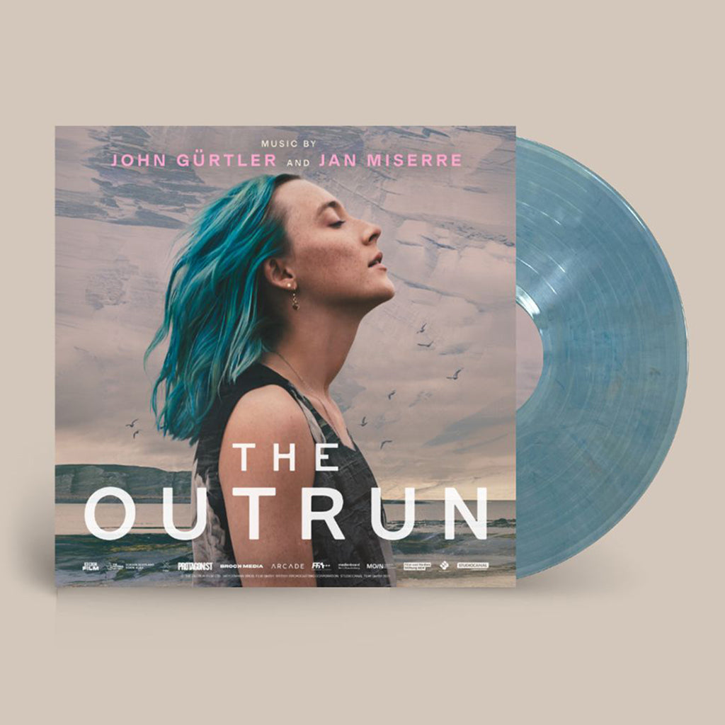 JOHN GÜRTLER and JAN MISERRE - The Outrun (Original Soundtrack) - LP - Sea Blue Vinyl