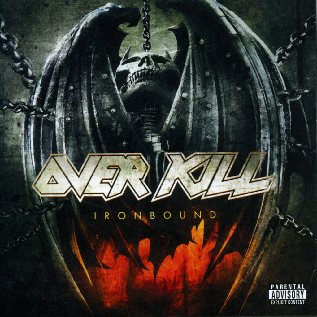 OVERKILL - Ironbound (2023 Reissue) - 2LP - Gatefold White Vinyl