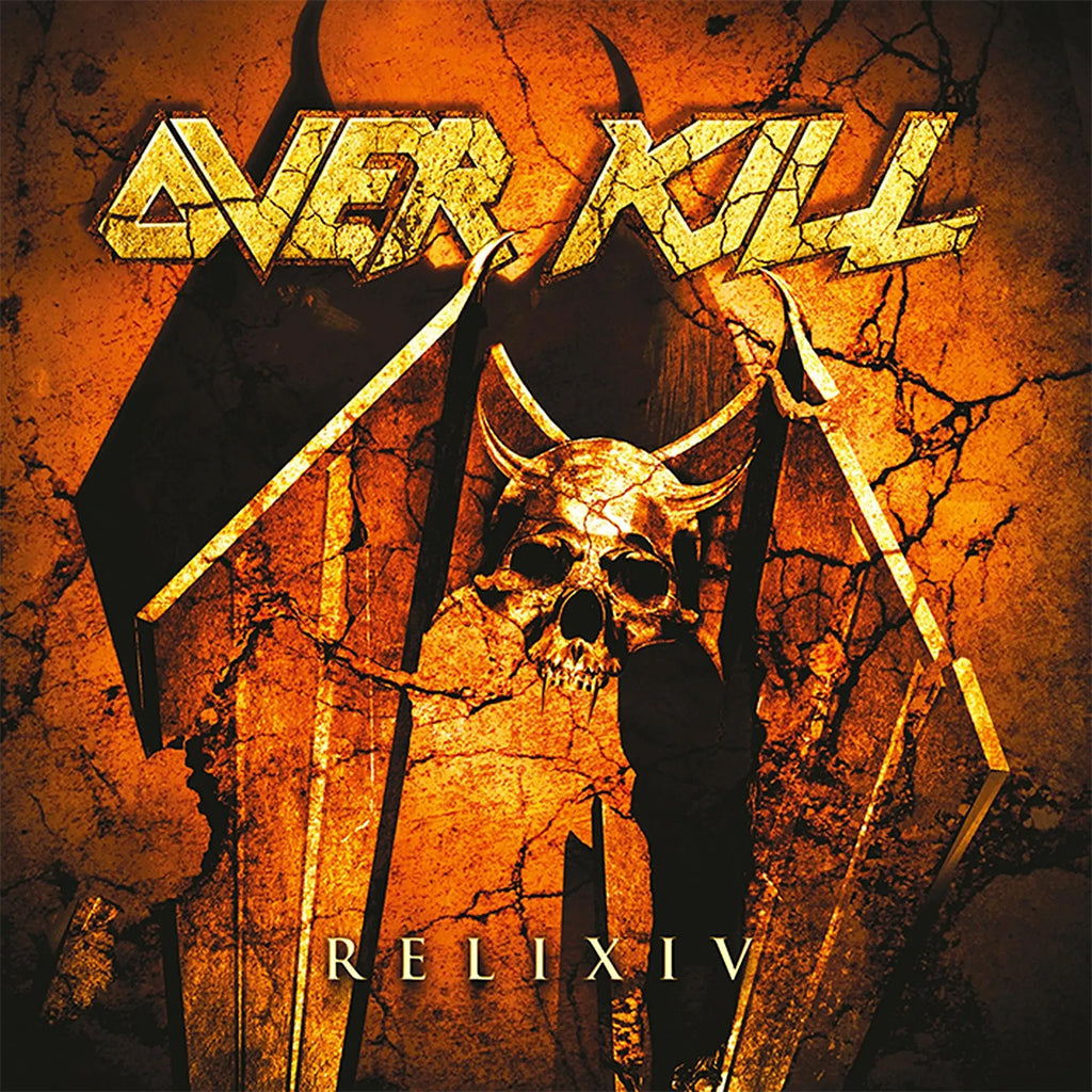 OVERKILL - RELIXIV (20th Anniversary Edition) - LP - Yellow w/ Orange & Black Splatter Vinyl