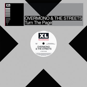 OVERMONO AND THE STREETS - Turn The Page - 12'' (One Side Etched with Lyrics) - Vinyl