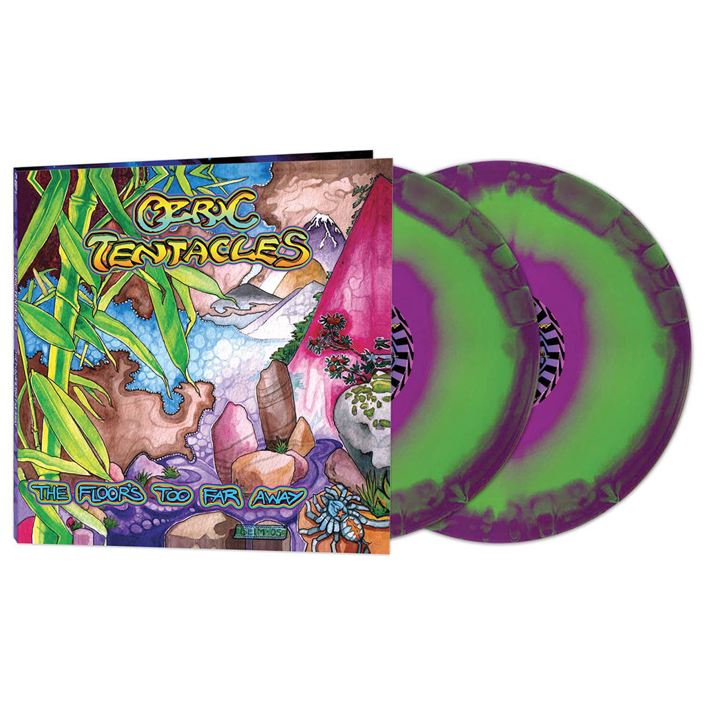 OZRIC TENTACLES - The Floor’s Too Far Away (Reissue) - 2LP - Green/Purple Haze Colour Vinyl [OCT 4]
