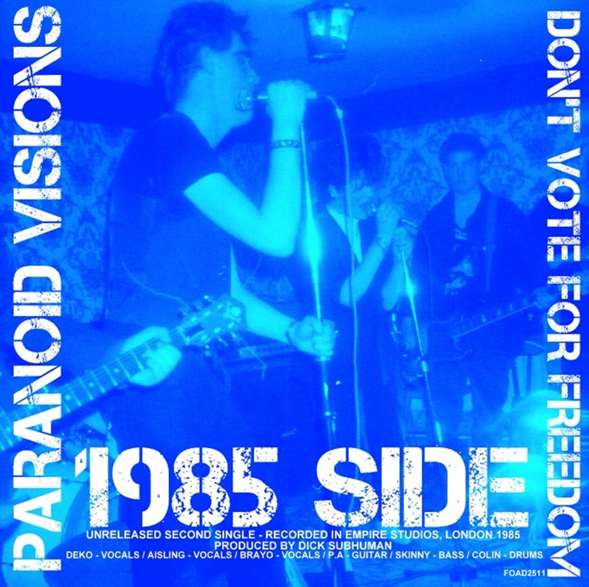 PARANOID VISIONS - 85/25 - 7'' - White Vinyl