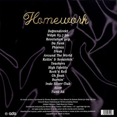 DAFT PUNK - Homework (2022 Reissue)