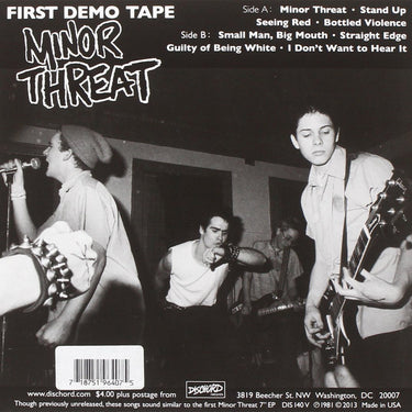 MINOR THREAT - First Demo Tape (Repress)