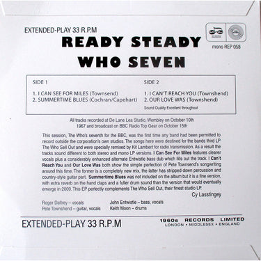 The Who - Ready Steady Who 7 (Sell Out At The BBC)