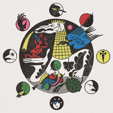 PIGS PIGS PIGS PIGS PIGS PIGS PIGS - King Of Cowards - LP - Regal Splatter Vinyl