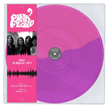 PINK FLOYD - BBC 10 March 1971 - LP - Pink Purple Vinyl
