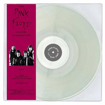 PINK FLOYD - Live At BBC 16 September 1970 - LP - Transparent Vinyl