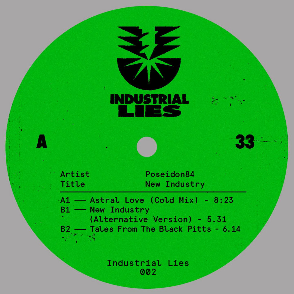 POSEIDON84 - New Industry - EP - Vinyl