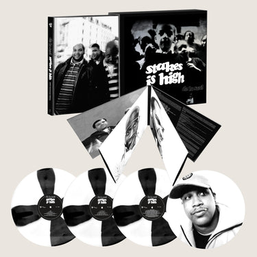 4LP Boxset (Spoke Effect Black & White Vinyl)
