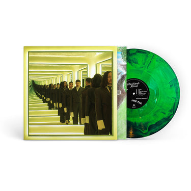 Black Green Marble Vinyl LP