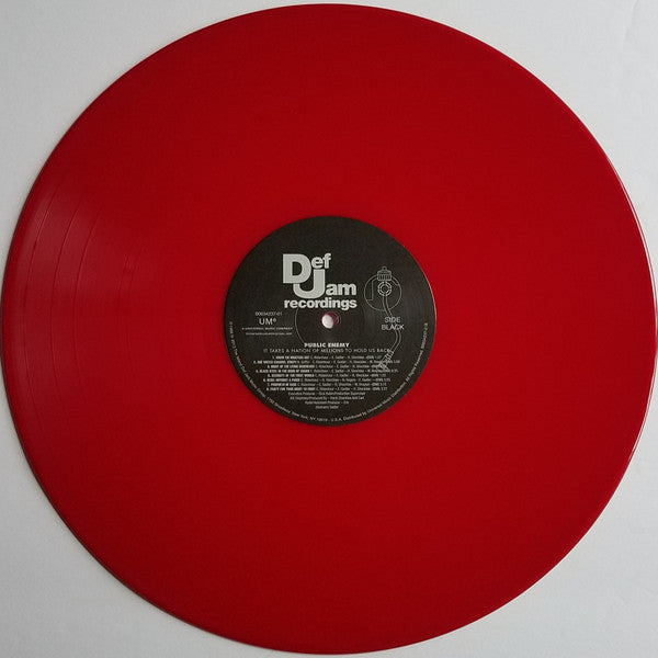 PUBLIC ENEMY - It Takes A Nation of Millions To Hold Us Back (Reissue) - LP - Apple Red Vinyl