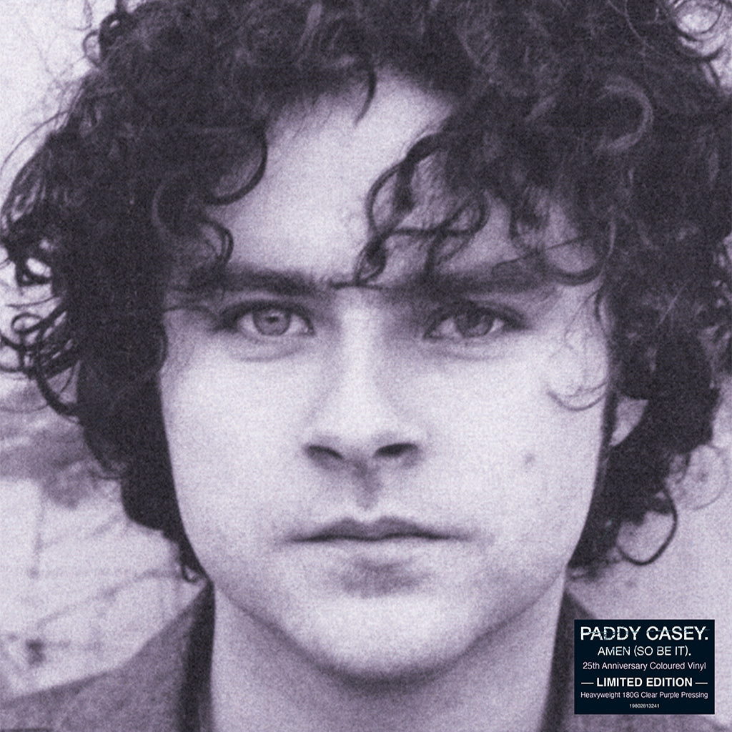 PADDY CASEY - Amen (So Be It) [25th Anniversary Reissue] - LP - 180g Clear Purple Vinyl