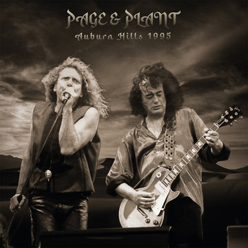 PAGE & PLANT - Auburn Hill 1995 (Broadcast Recording)- LP - Clear Vinyl [NOV 7]