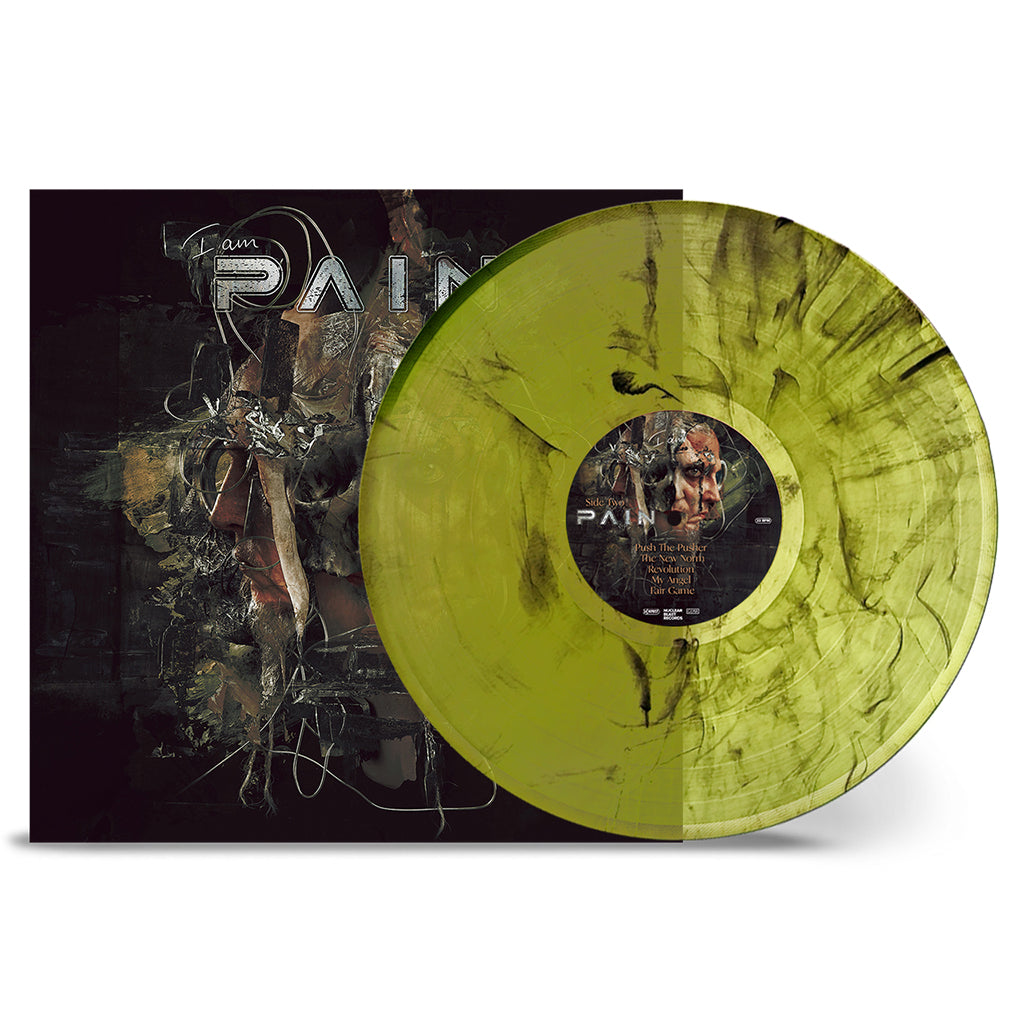 PAIN - I Am - LP - Transparent Green with Black Smoke Vinyl
