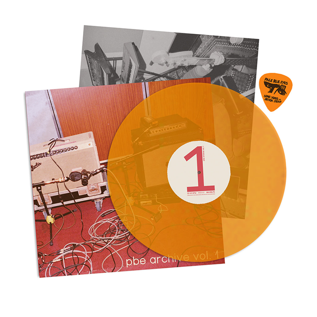 PALE BLUE EYES - PBE Archives Vol. 1 (w/ Bonus Branded Plectrum) - LP - Transparent Orange Vinyl [JAN 23]