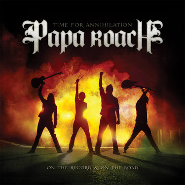 PAPA ROACH - Time For Annihilation: On The Record and On The Road (Reissue) - 2LP - Red Vinyl