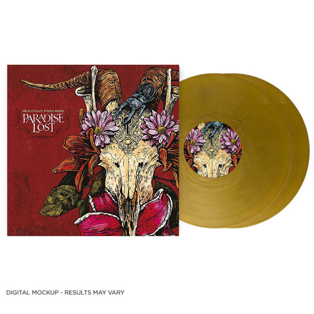 PARADISE LOST - Draconian Times MMXI (2024 Reissue) - 2LP - Gatefold Gold Vinyl