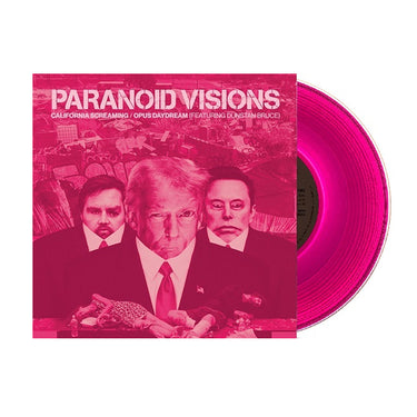 PARANOID VISIONS - "California Screaming" c/w "Opus Daydream" (Hand-Numbered)