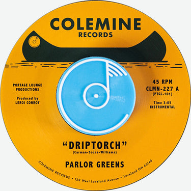 PARLOR GREENS - Driptorch b/w 200 Dollar Blues - 7'' - 'Camo' Colour Vinyl