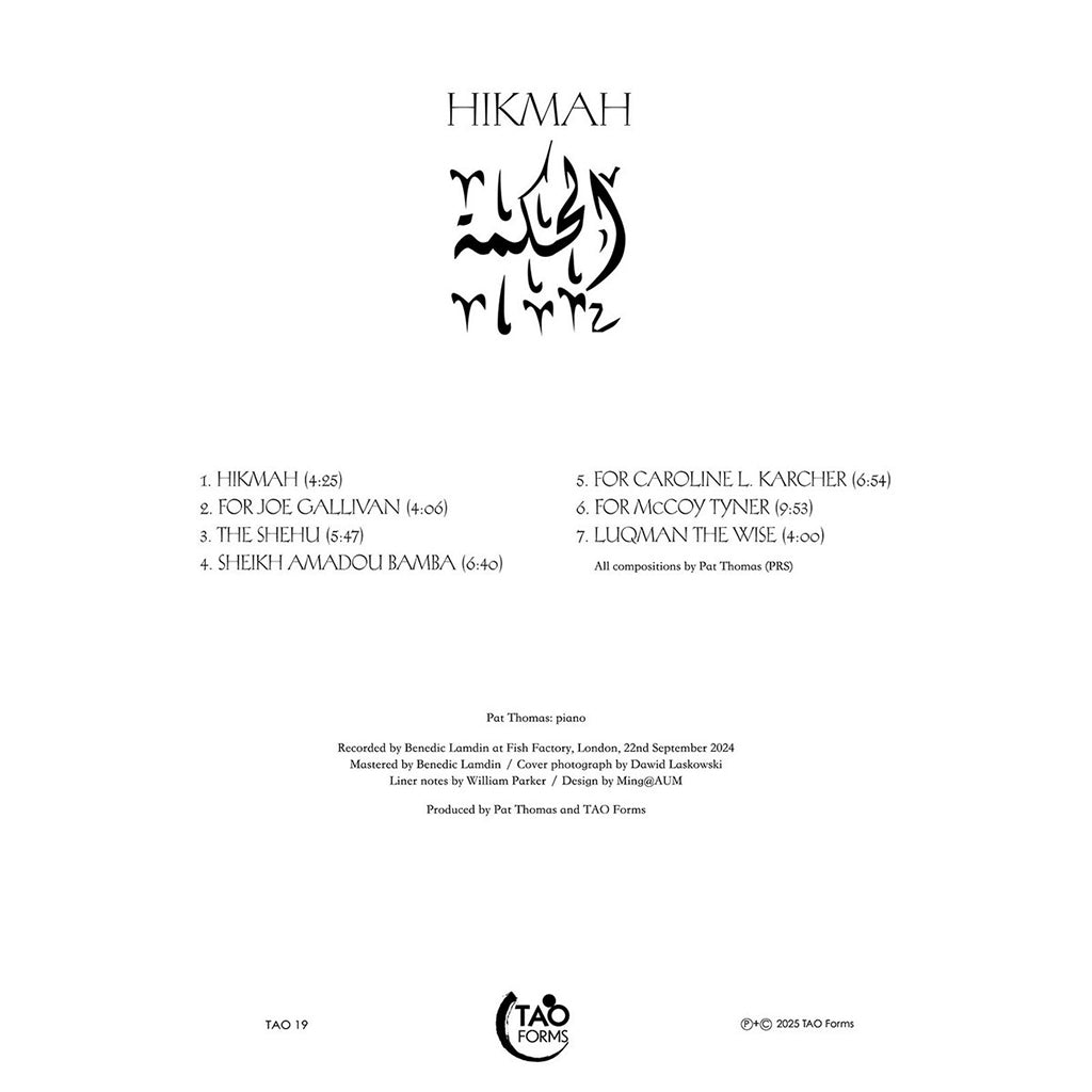 PAT THOMAS - Hikmah - LP - Vinyl [NOV 7]