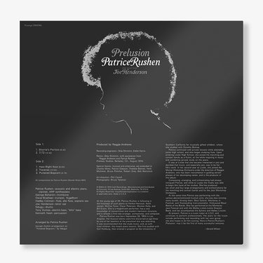 PATRICE RUSHEN - Prelusion (Jazz Dispensary Top Shelf Series) - LP - Deluxe 180g Vinyl