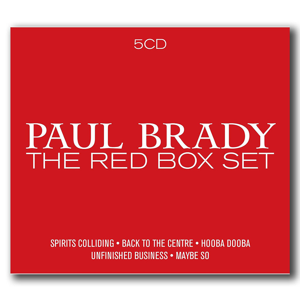 PAUL BRADY - The Red Box Set - 5CD Box Set [AUG 30]