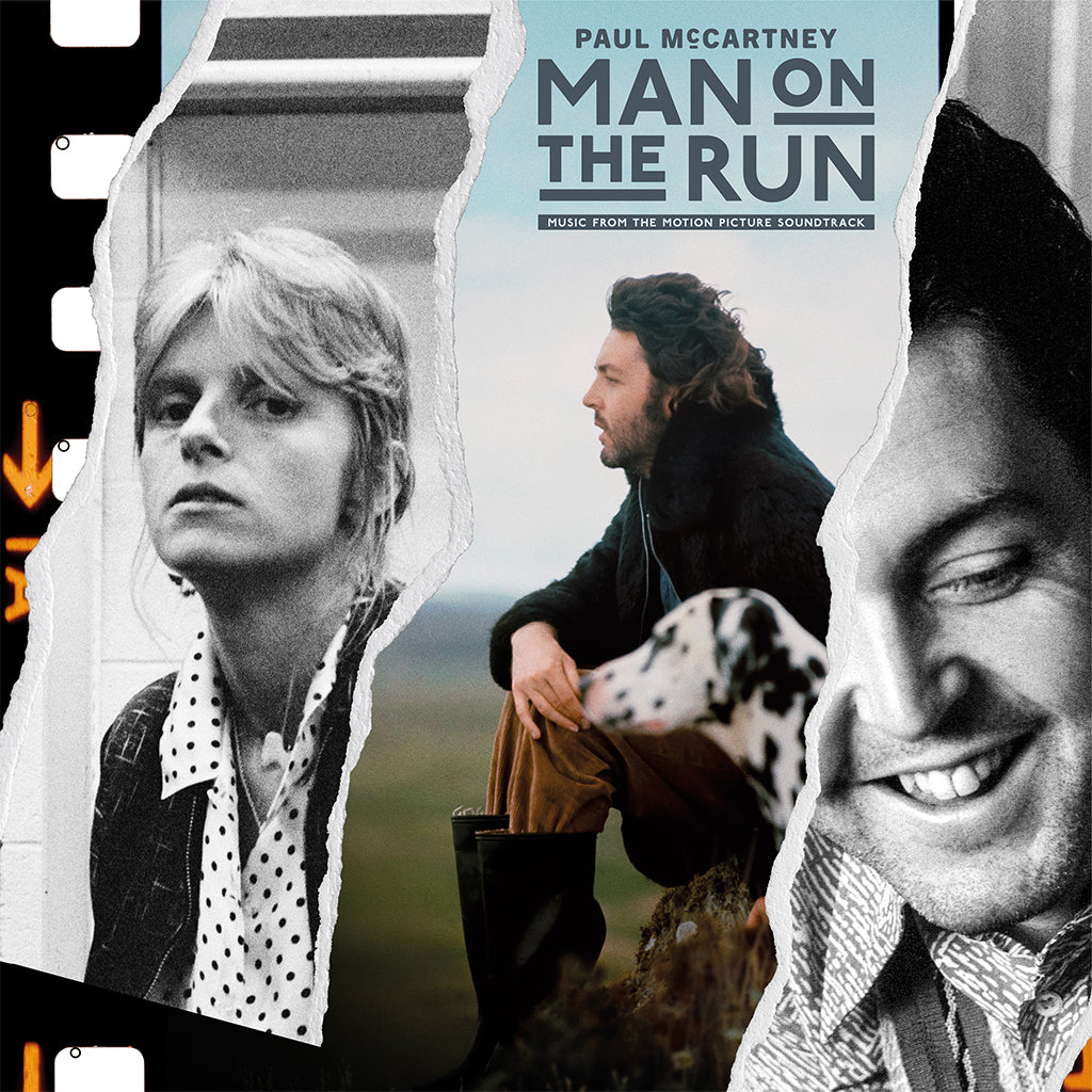 PAUL MCCARTNEY AND WINGS - Man On The Run: Music From The Motion Picture Soundtrack (w/ pull-out Poster) - LP - 180g Black Vinyl [FEB 27]
