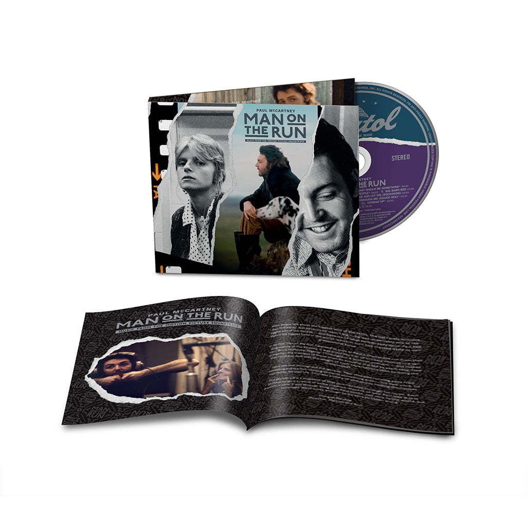 PAUL MCCARTNEY AND WINGS - Man On The Run: Music From The Motion Picture Soundtrack - CD [FEB 27]