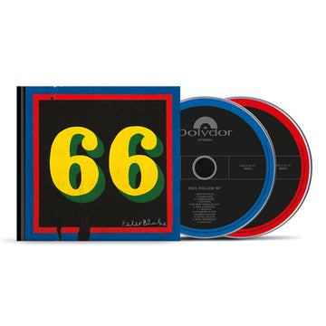 PAUL WELLER - 66 (Deluxe Edition) - 2CD - Square Hardback Book