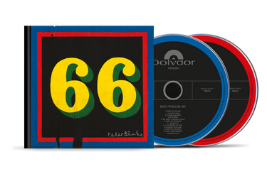 PAUL WELLER - 66 (Deluxe Edition) - 2CD - Square Hardback Book