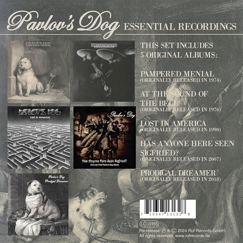 PAVLOV'S DOG - Essential Recordings 1974-2018 - 5CD - Deluxe Box Set [SEP 27]