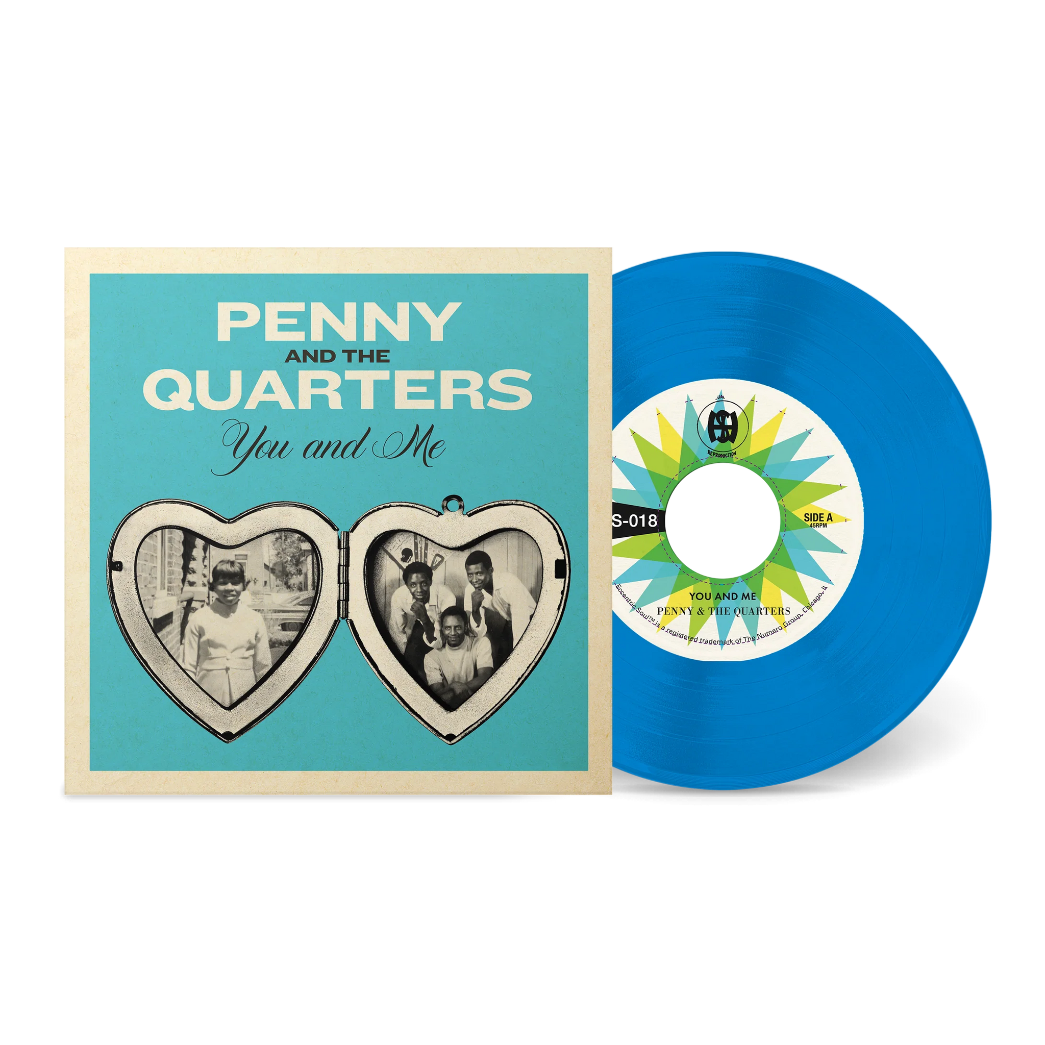 PENNY AND THE QUARTERS - You And Me / You Are Giving Me Some Other Love (Reissue) - 7'' - 'Blue Valentine' Coloured Vinyl [FEB 14]
