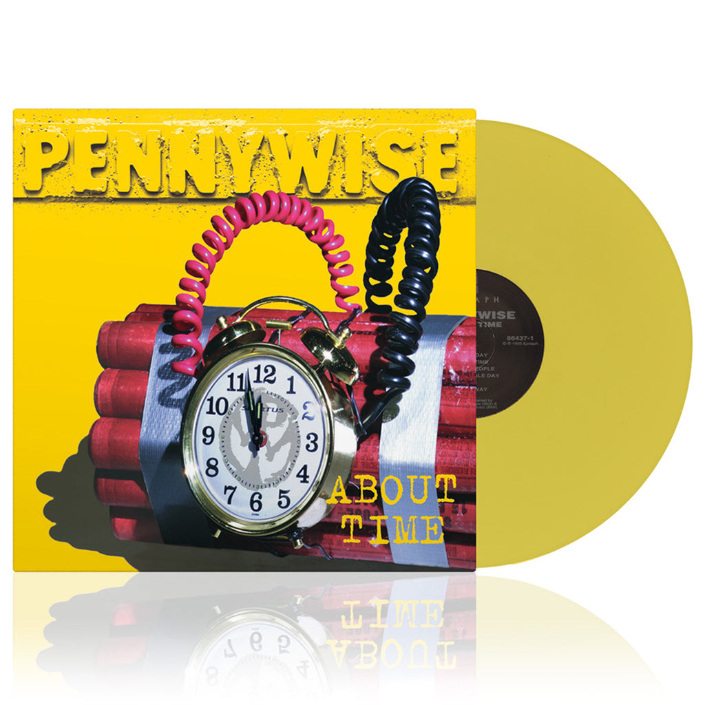 PENNYWISE - About Time (Repress) - LP - Yellow Vinyl