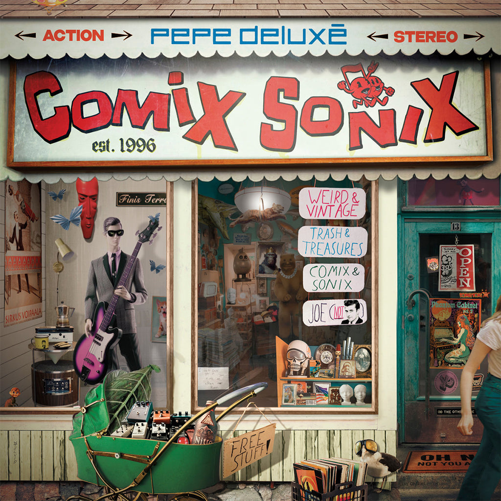 PEPE DELUXÉ - Comix Sonix - 2LP - Yellow Vinyl