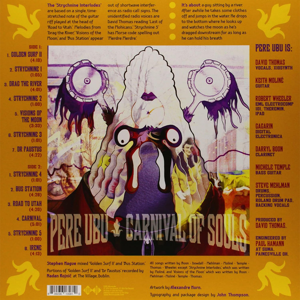PERE UBU - Carnival Of Souls (Repress) - LP - Vinyl [JUN 14]