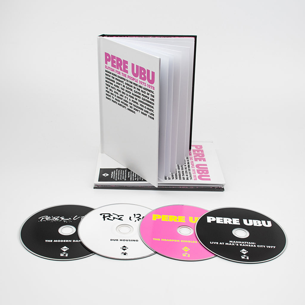 PERE UBU - Elitism For The People 1975-1978 - 4CD - Bookback Set