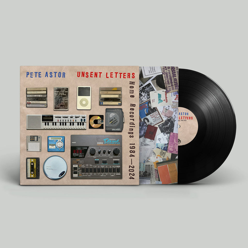 PETE ASTOR - Unsent Letters : Home Recordings 1984-2024 - LP - Black Vinyl [JUL 25]